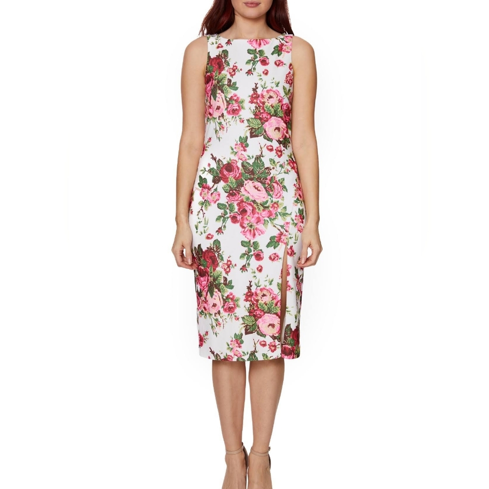 Betsey Johnson floral knee length dress size 14